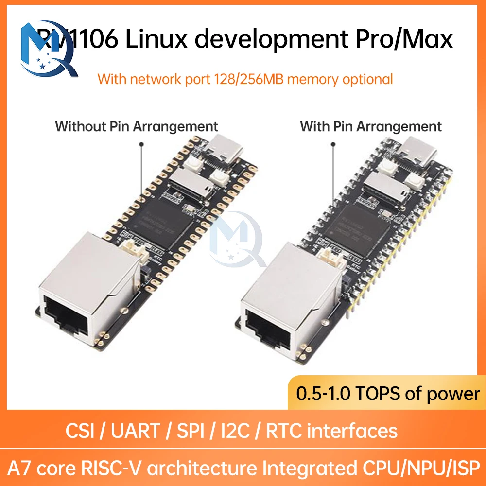 Luckfox Pico Pro/Max  Linux RV1106/RV1103 Development Board AI Board ARM Cortex A7 Type-C RV1106G2 RV1106G3 128MB 256MB