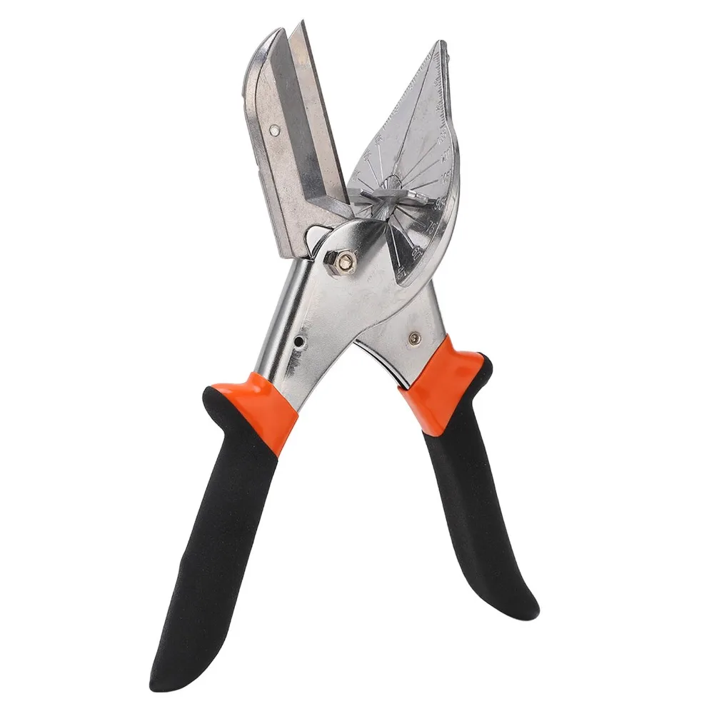11pcs Adjustable Bevel Miter Shear Angular Design Multi-Position Locking Angular Cutting Tool Angle Bevel Scissors
