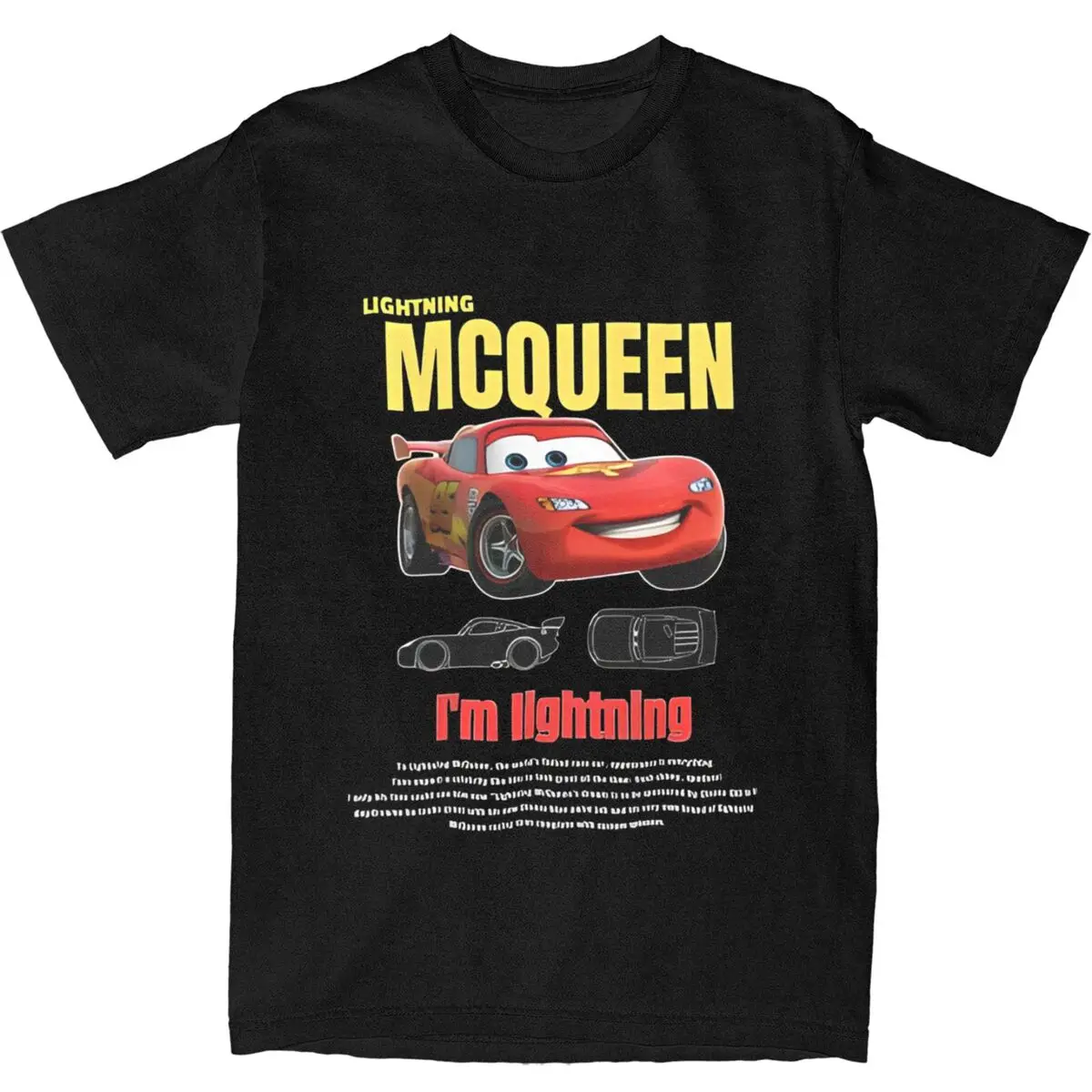 Men's Romantic Lightning Mcqueen And Sally Matching T Shirts 100% Cotton Clothing Summer T Shirt O Neck  Tee Shirt Plus Size 5XL