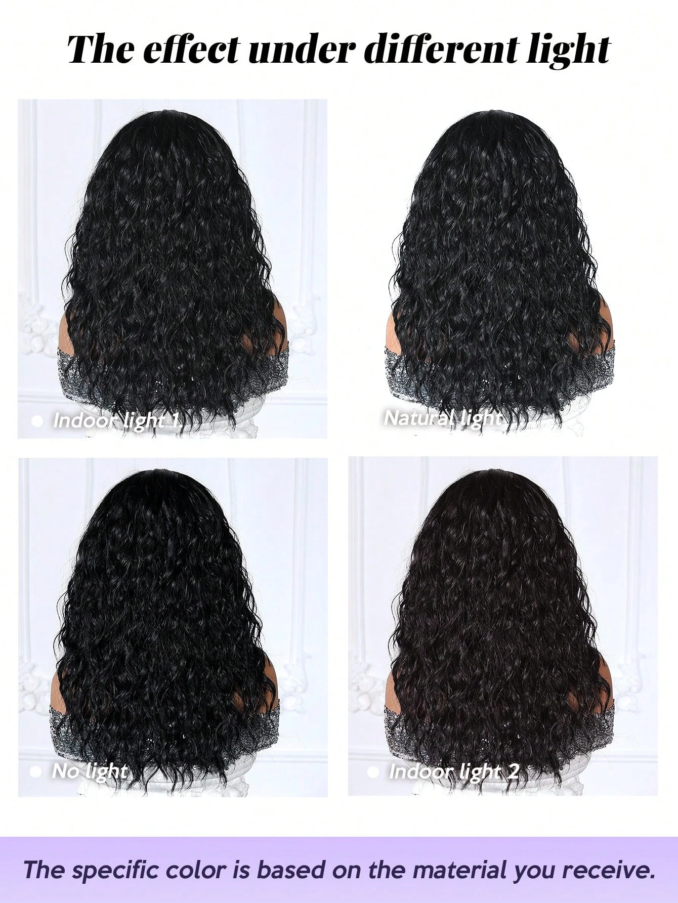 

Высококачественный, удобный, дышащий и пушистый длинный кудрявый парик 20 дюймов, черный парик, средней длины, пушистый, кудрявый женский парик, синтетический термостойкий парик из волокна, идеально подходит для путешествий, семейных встреч, ролевых игр, 