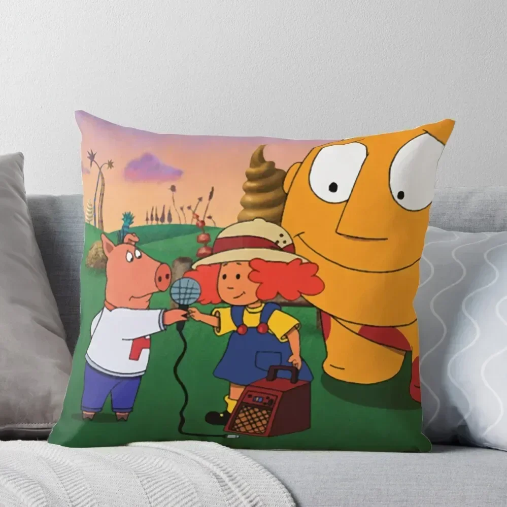 Maggie and The Ferocious Beast Throw Pillow Luxury Cushion Cover Anime pillow