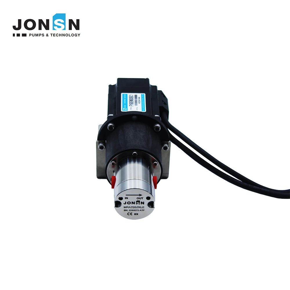 High Precision Micro Gear Pump Stainless Steel Magnetic Drive Gear Pump Acid Alkali Metering Premium Pumps For Chemical Fluid