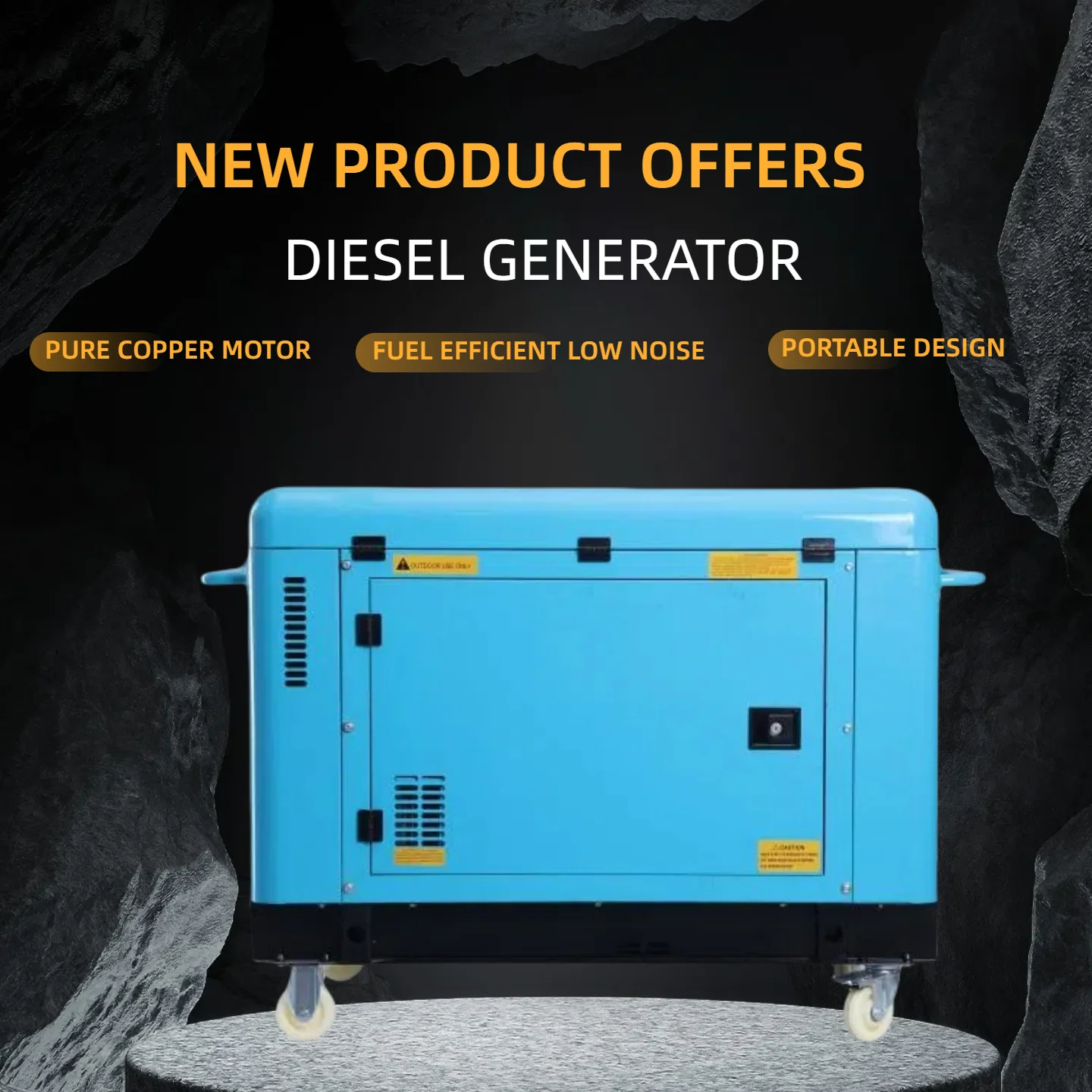 

Emergency Power Supply Suitable for Household Electricity 3000 Watt Generators Portable Electric Grnerator Factory Direct Sales