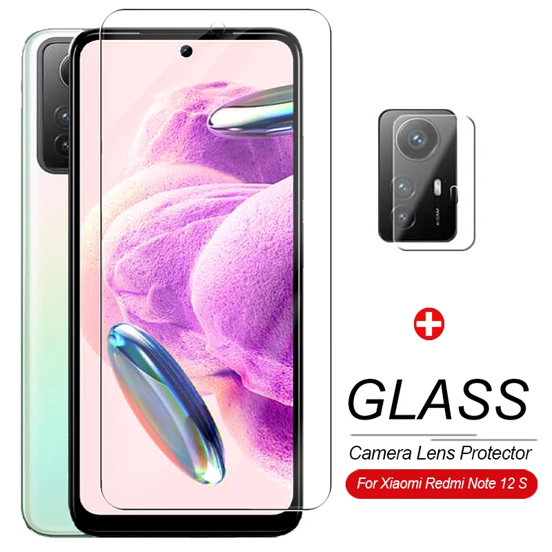 Vetro di protezione dello schermo dell\'obiettivo della fotocamera per Xiaomi Redmi Note 12 S Redmy Note12S Note 12 S cover protettiva in vetro