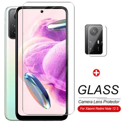 Vetro di protezione dello schermo dell'obiettivo della fotocamera per Xiaomi Redmi Note 12 S Redmy Note12S Note 12 S cover protettiva in vetro temperato di sicurezza