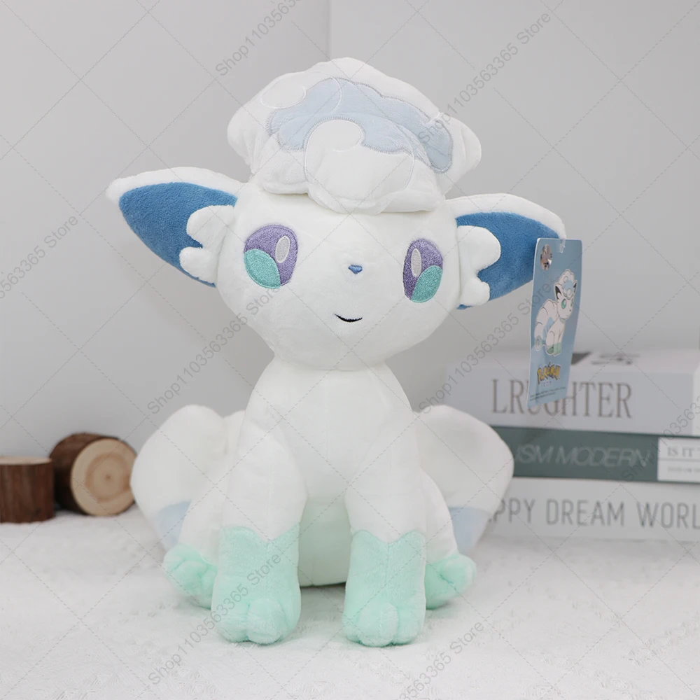 Pokemon Original Cubone Eevee Dratini Plush Toy Litten Yamper Sylveon Stuffed Soft Doll Great Cartoon Christmas Birthday Gifts