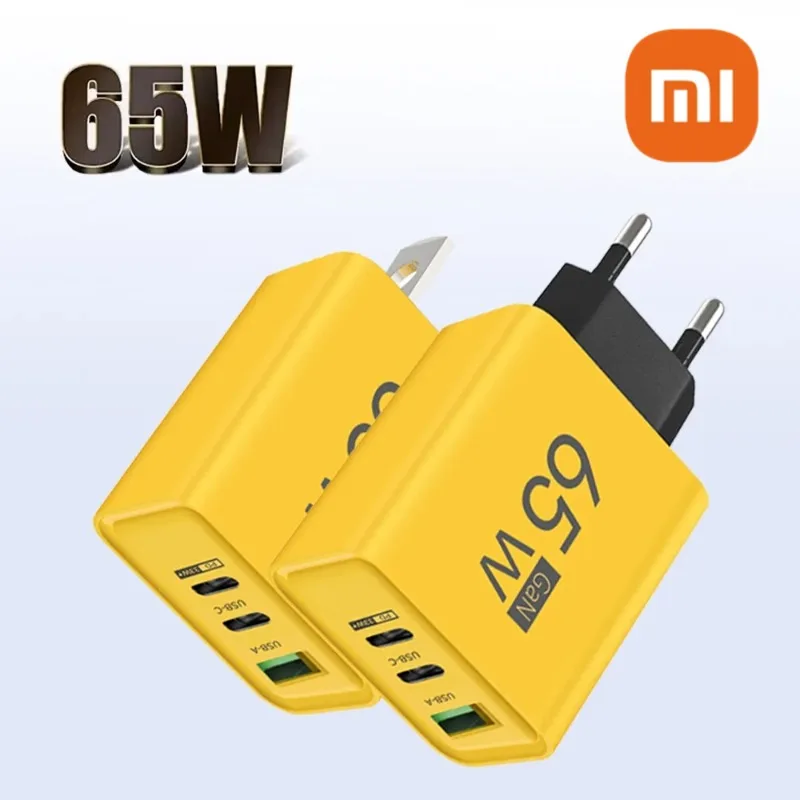 Xiaomi Original 65W Turbo Fast Charger EU/US Plug 6A 1/1.5/2M Type C Cable For Mi 13 12 11 POCO X5 X4 Pro Redmi Note 9 10 11 Pro