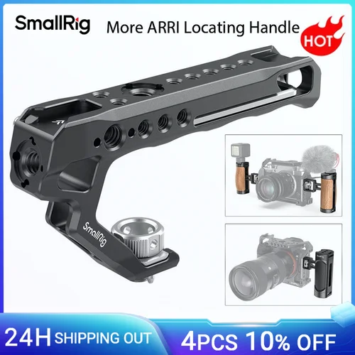 SmallRig Universal Arri localización mango superior agarre con abrazadera de varilla de 15mm para cámara Dslr jaula micrófono zapato montaje DIY-2165