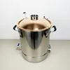 温水浴槽用タンク、銅蓋付き水タンク、自家醸造タンク、水巻きタンク、moonshine ss304、36l、9.5gal、新品 1