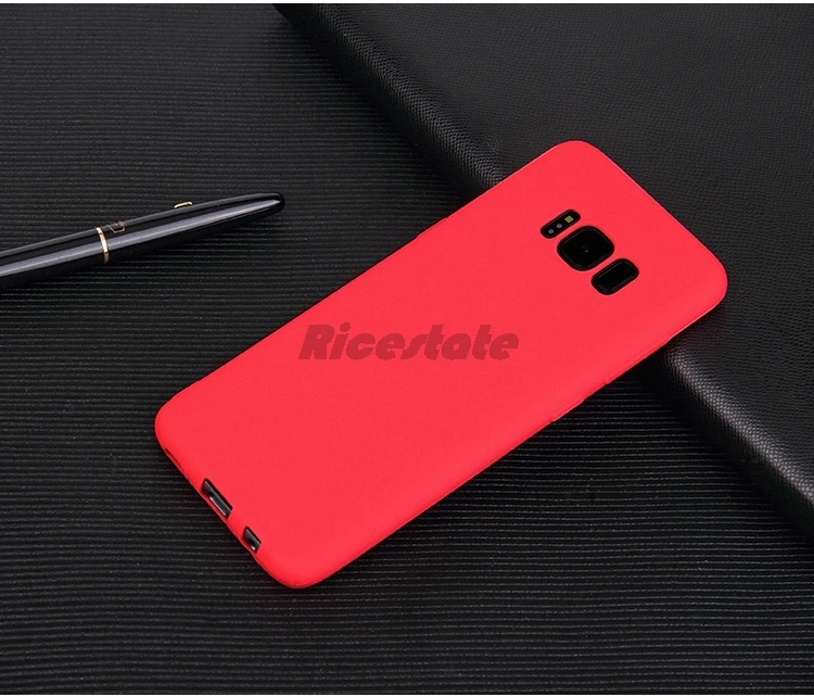 Für Samsung Galaxy S8 Plus Cover Samsung S8Plus Matte Silikon Soft TPU Hülle – Detail 16