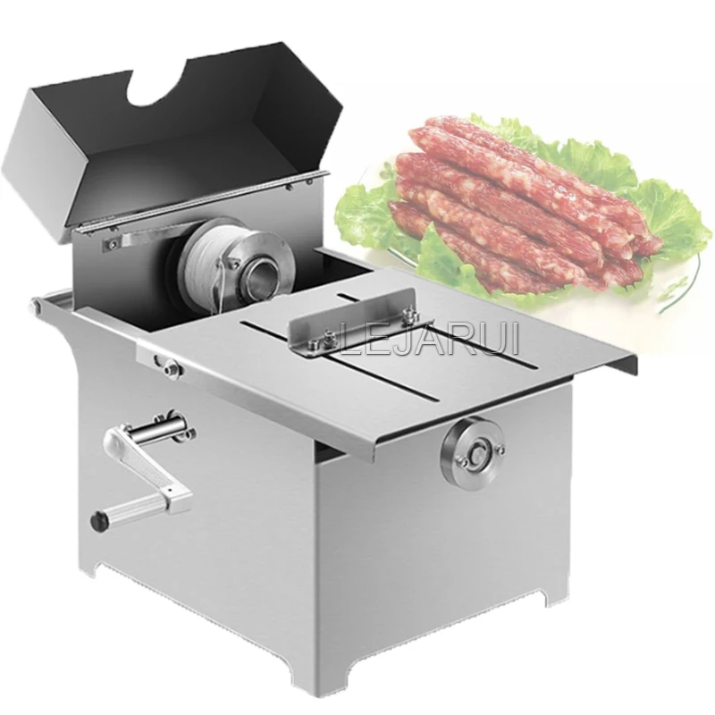 Portable Manual Sausage Twisting Machine Sausages Knotting Tying Binding Linker Machines