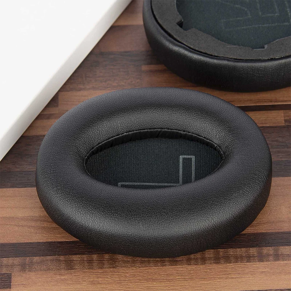 1par protein couro substituição earpads almofadas de ouvido almofada peças reparo para anker soundcore vida q10 q10 bt fones ouvido