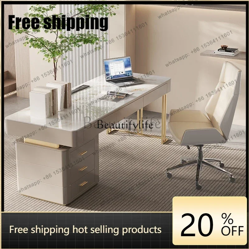 HJ Slate Nordic  study light simple modern writing desk desktop computer desk