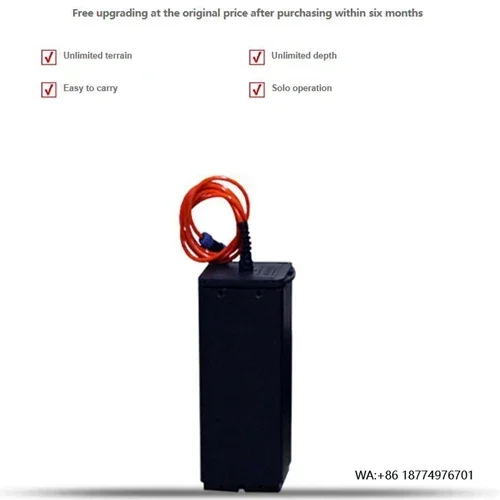 

New ADMT-CH1 0-400m Portable Ground Water Detector Highly accurate Wireless sensor probe for Aidu brand water detector
