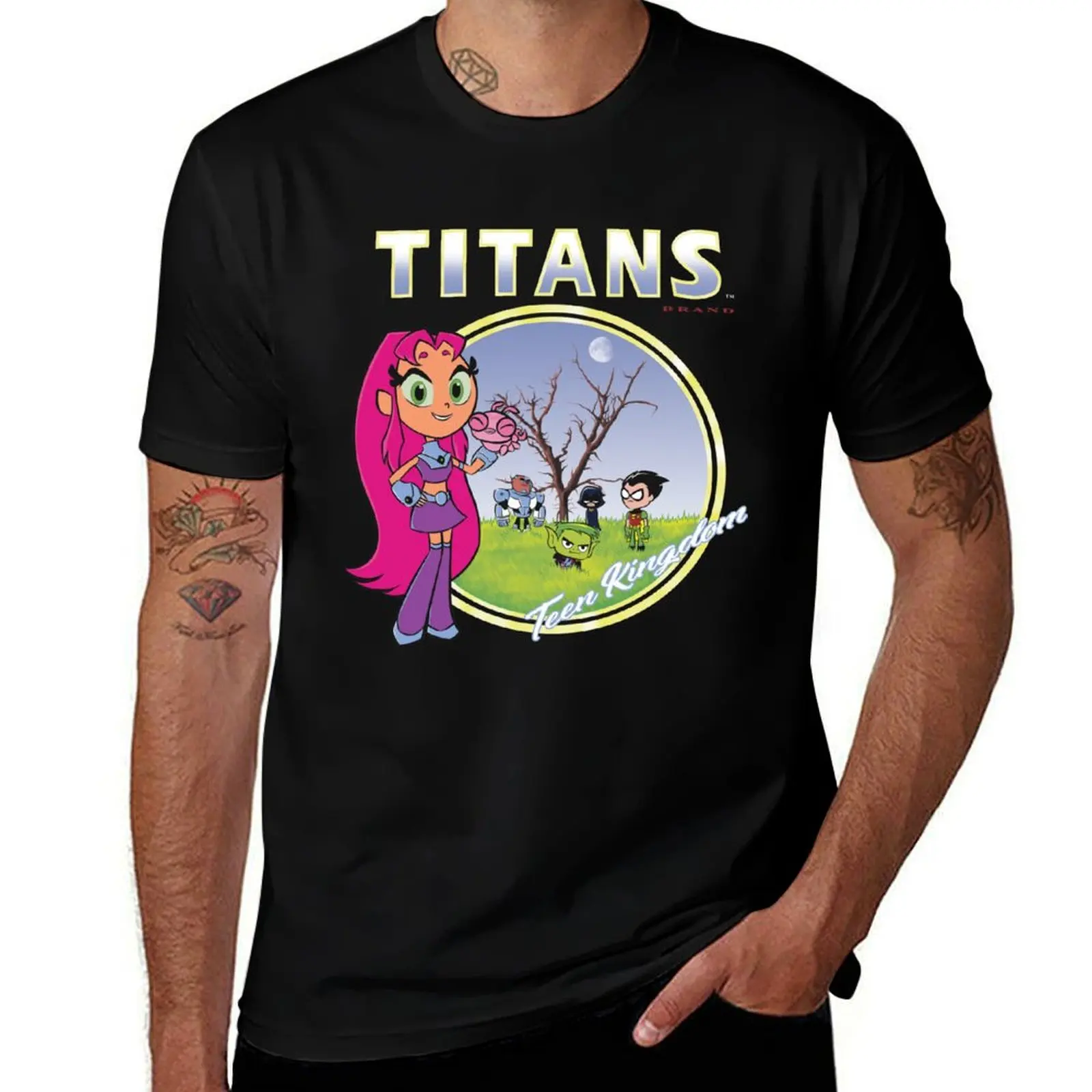 

TEEN KINGDOM T-Shirt hippie clothes T-shirts man plus sizes Anime t-shirt Men's t-shirts