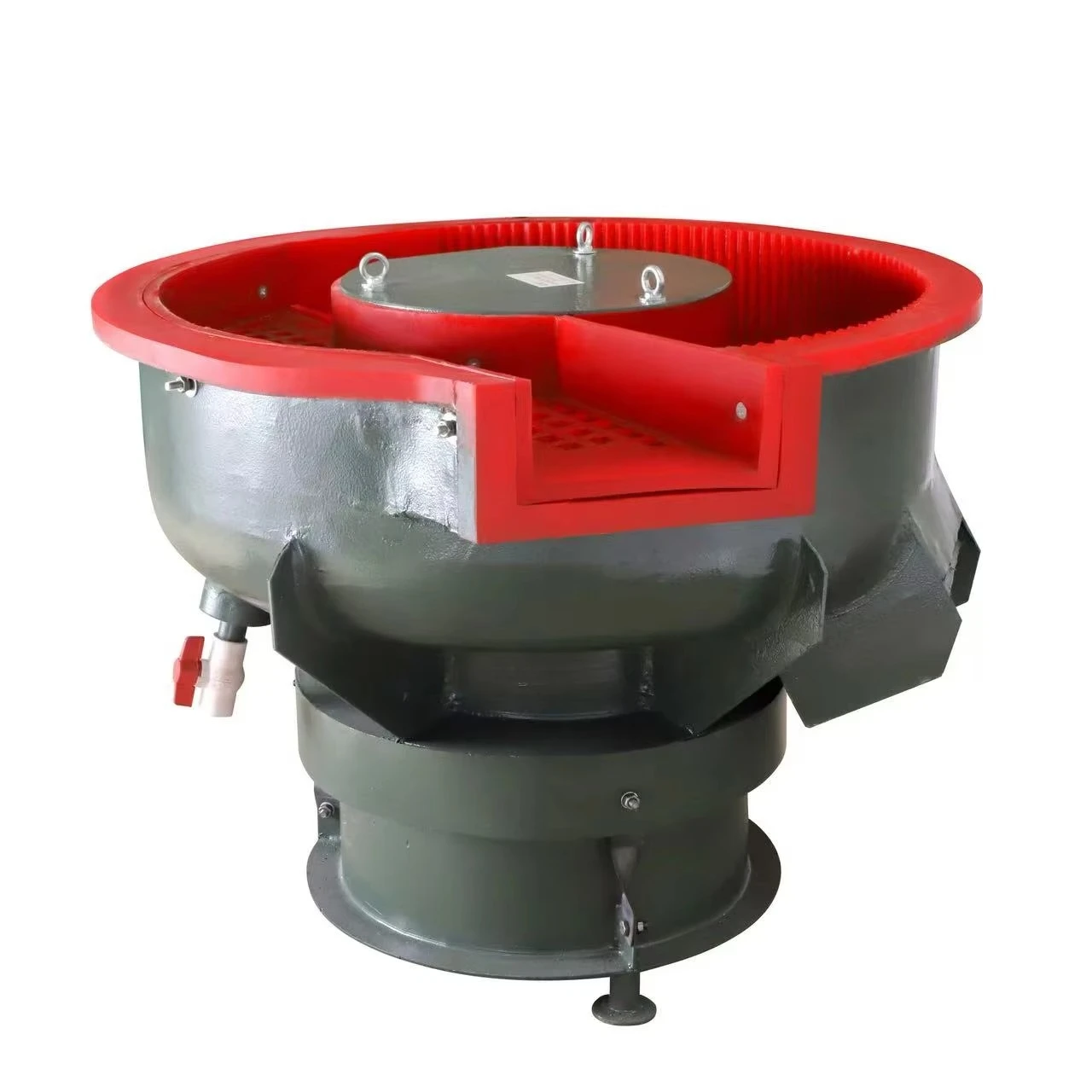 Electric Wet Polishing Machine Vibratory Finishing Machine Professional Grade 5.5kW Metal Parts Deburring Oil Removing