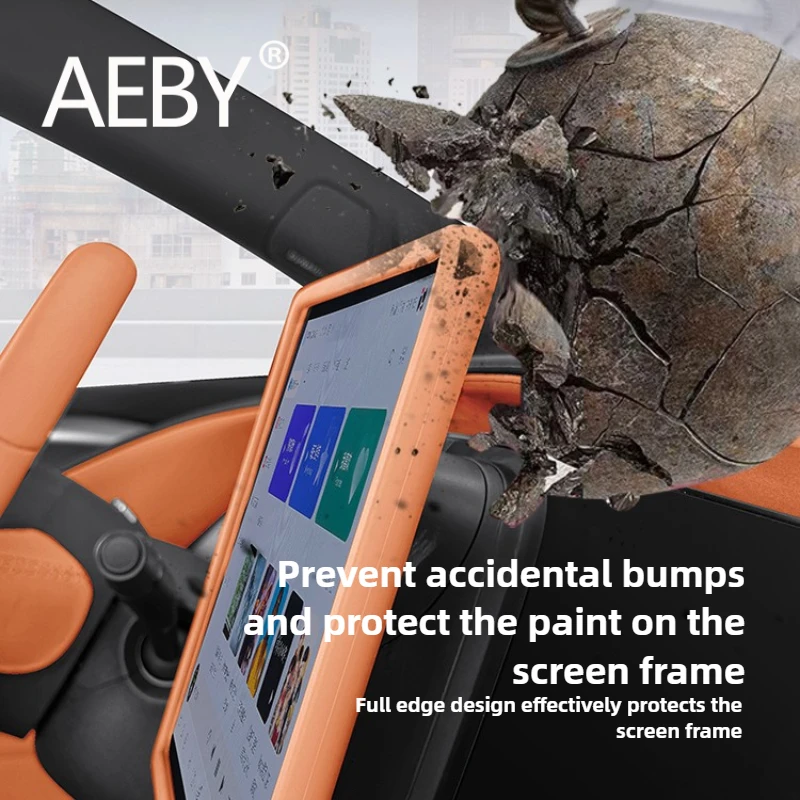 AEBY ل BYD Sealion 7 2024 واقي للشاشة غطاء سيليكون مضاد للخدش HD واضح مرن فيلم شاشة الكريستال السائل واقية #3