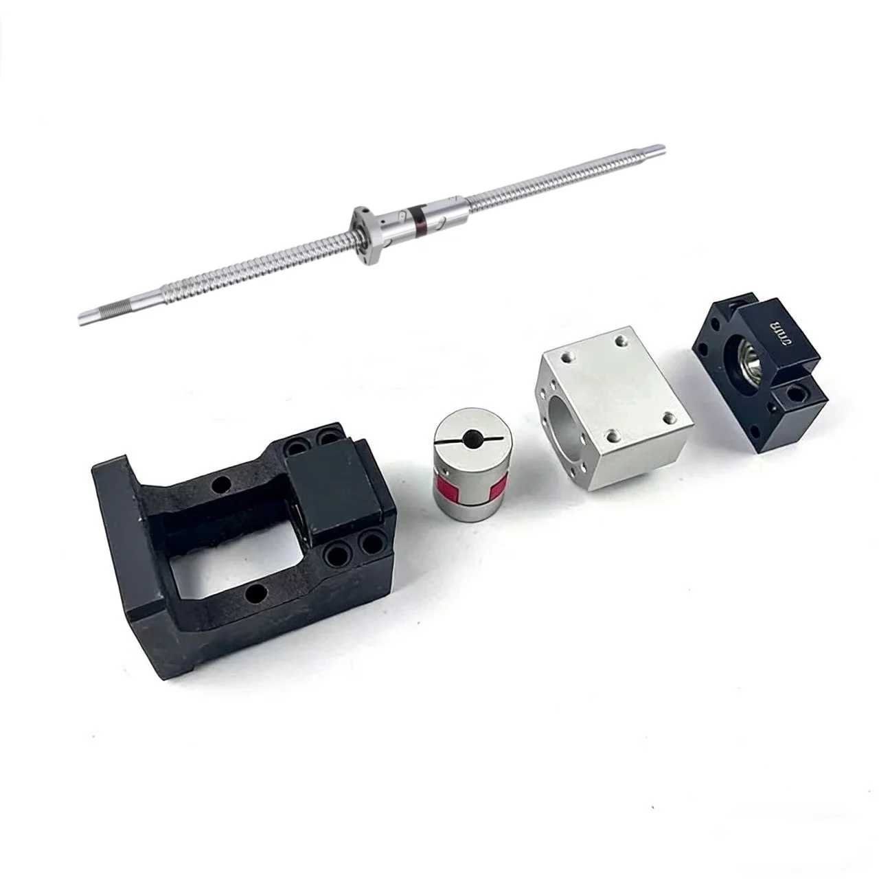 OEM DFU1605 C5 End Machined with Ballnut Nut Housing HM12-57/60 BF12 End Support Coupler for Precision Linear Motion Systems