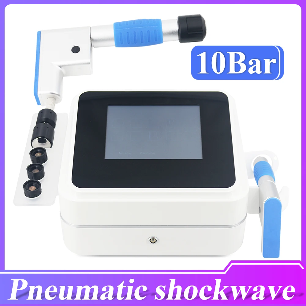 Shock Wave Device Body Massager Leg Knee Pain Therapy New Shock Wave Physiotherapy For Relax ED Treatment Pneumatics