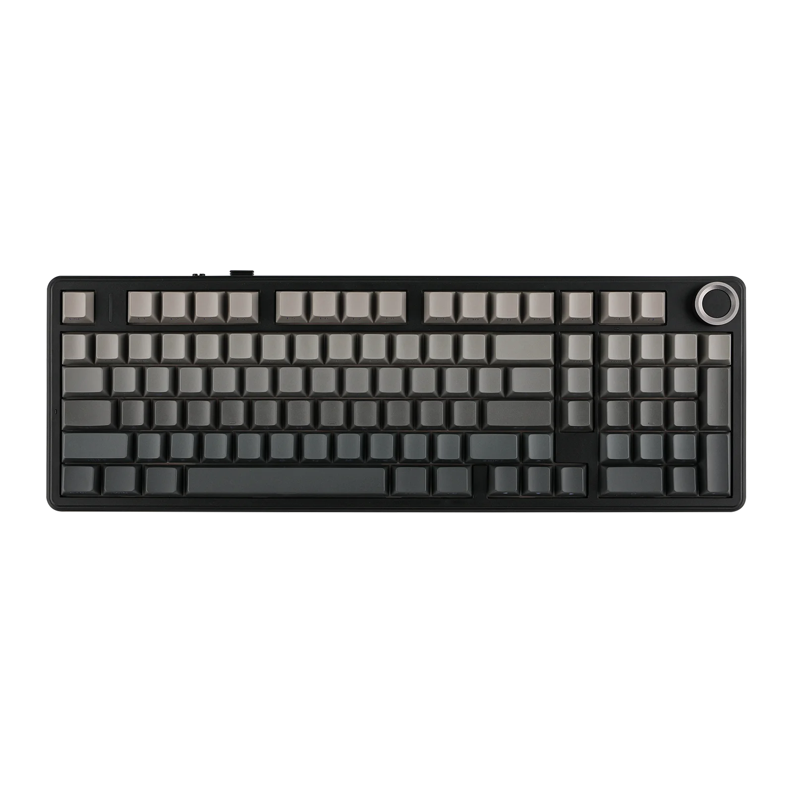 

AULA F99 PRO 96% Layout + Rotary Knob Gasket-Mounted Type-C Wired/BT/2.4GHz Wireless Mechanical Keyboard 8000mAh Battery