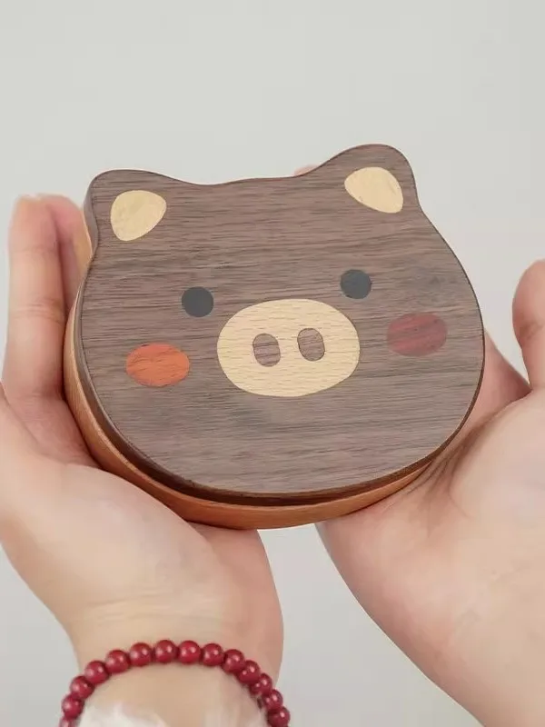 2026-new-zodiac-milk-tooth-storage-box-dental-memorabilia-tooth-preservation-children's-tooth-drop-wooden-box-family-organizer