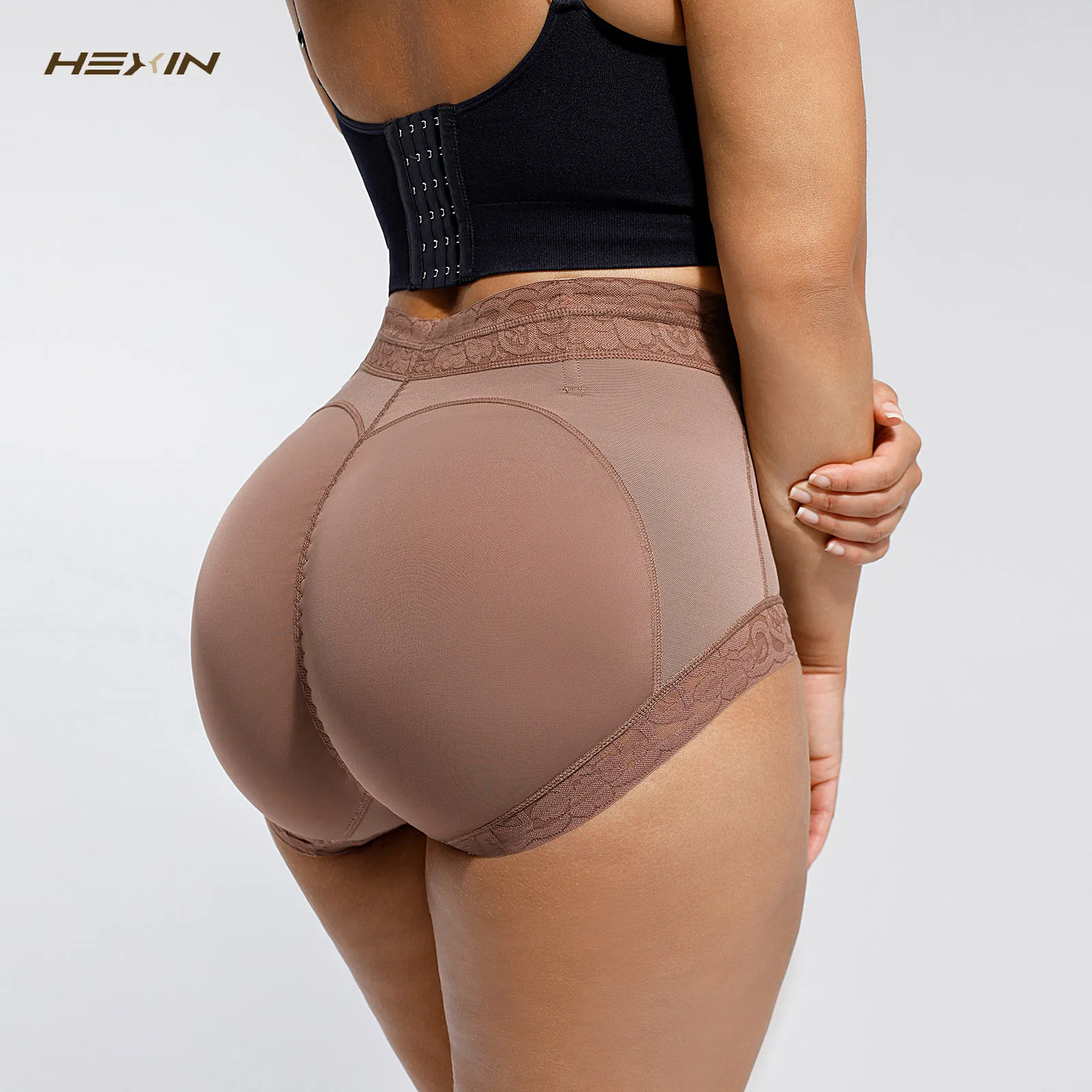 

Women Body Shaper Butt Lifter Mid Waist Briefs Enhancer Booty Buttocks Tummy Control Butt Enhance Slimming Belly Shapewear