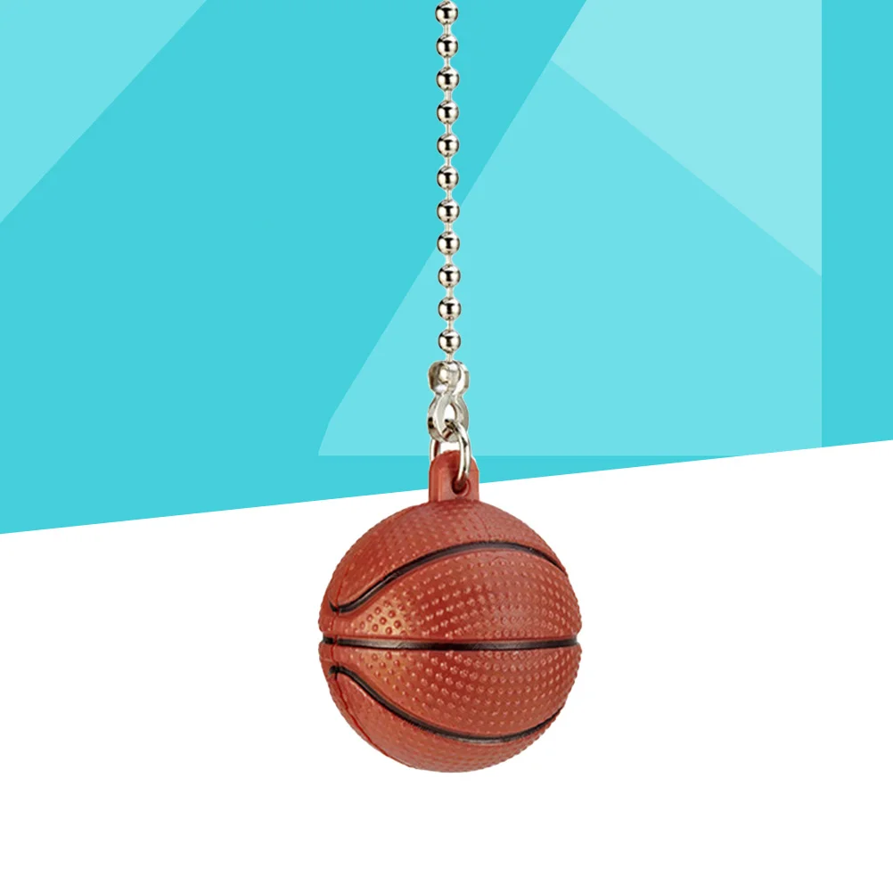 الإبداعية كرة السلة معلقة قلادة كرة السلة سلسلة الإضاءة الديكور مروحة السقف سحب سلسلة ضوء السقف حلية #3