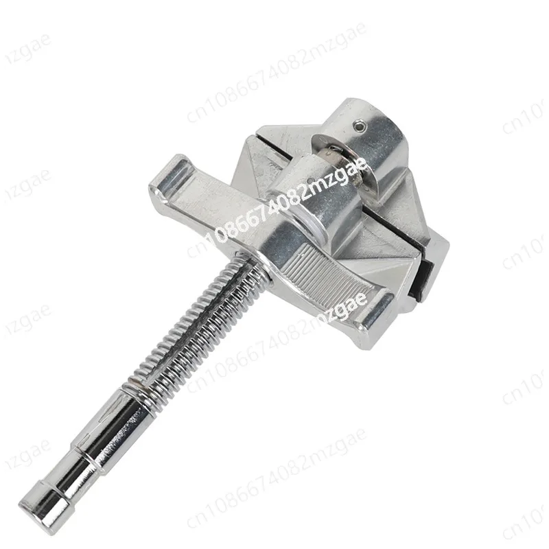 Catenary Grip Head and Steel Rod Clamp for Film Studio, Heavy-Duty Movie Light Fixture and Flashlight Prop Clamping Tool