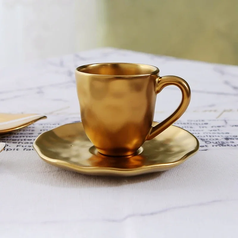 طقم فناجين قهوة صغيرة من السيراميك المزجج الملون الإيطالي، كوب صغير لتناول الطعام، كوب شاي صغير بعد الظهر، كوب حفل الشاي #5