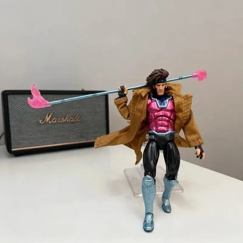 En Stock Ct Toys Mafex 131 x-men Wolverine figura de acción Gambit Mafex figura estatua de Pvc modelo estatuilla juguete para regalo coleccionable