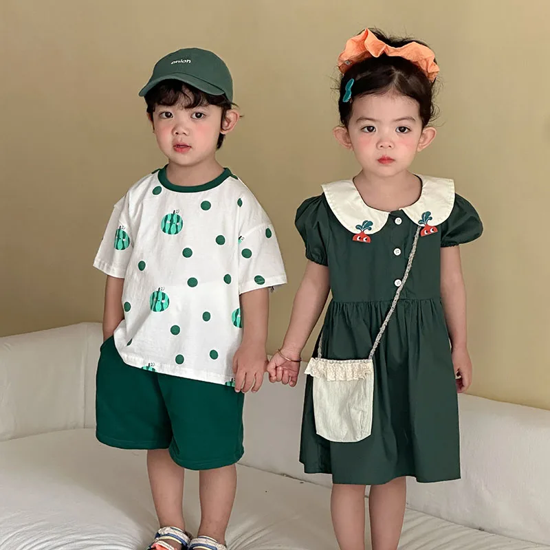 conjunto-de-roupas-infantis-finepat-2026-verao-camiseta-de-desenho-animado-melancia-para-meninos-shorts-roupa-fina-e-solta-para-criancas-2-pecas-1-9-anos