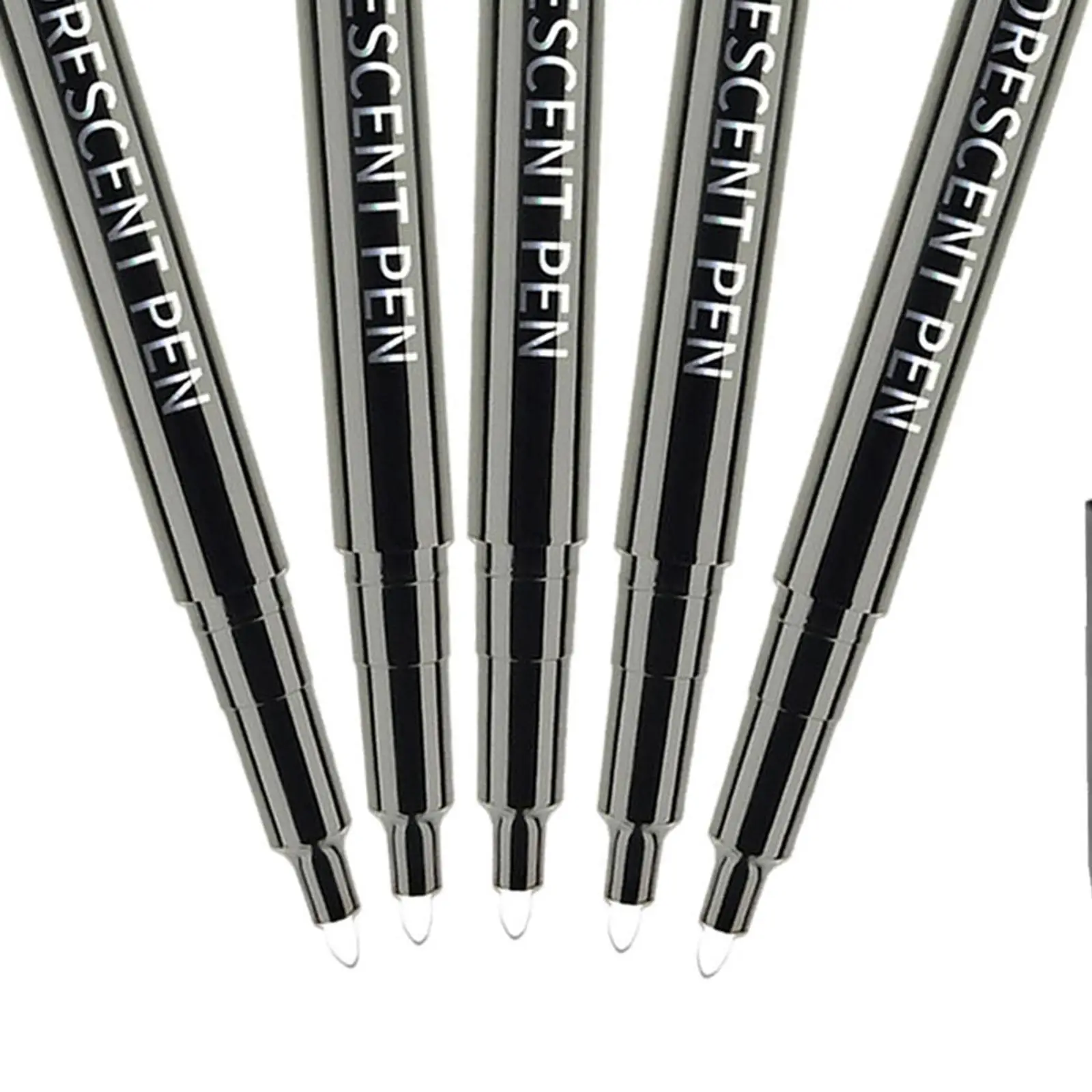 5x Marker Pens Disappearing Ink Pen Fluorescent Pen Writing Luminous Pen Invisible Ink Pens for Notes Message Paper Birthday