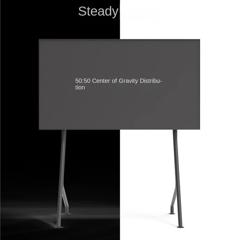 MOMO Mobile Art TV Stand Floor-standing Vertical Cart TV Rack General Teaching Conference Advertising All-in-one Machine