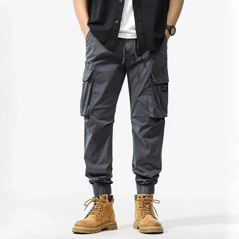 

Мужские военные брюки-карго для бега, осенние повседневные тактические брюки, модные спортивные штаны для улицы, брюки для бега с карманами JJ536