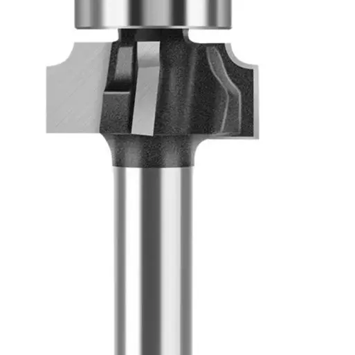 /4 /Flute /R1.5mm Roundover Router Bit 6.35mm Shank Carbide Tipped For Woodworking For Edge Trimming Chamfering Milling Tool