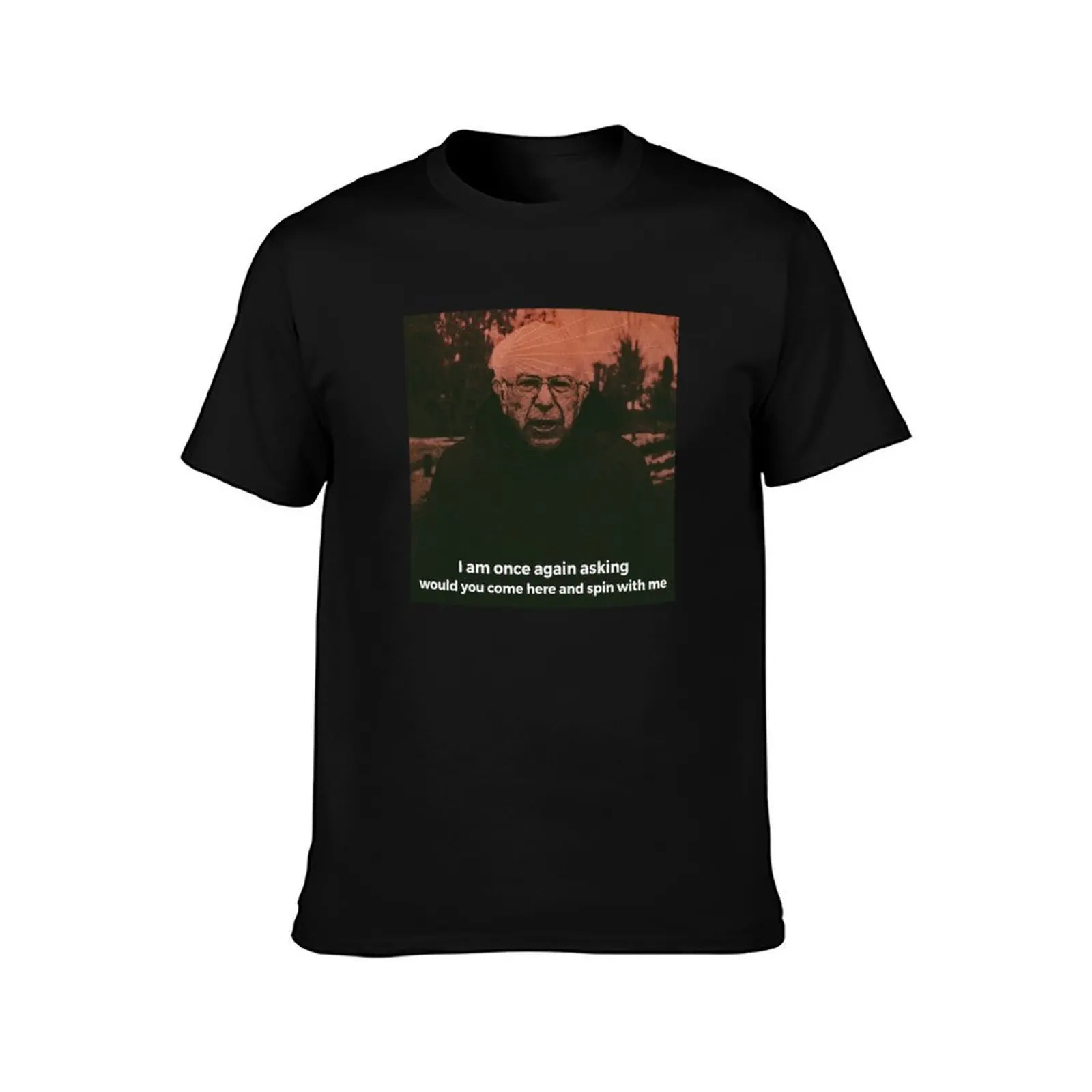 Bernie Sanders Turnover T-Shirt Creative Graphic Tee Shirt T-Shirt