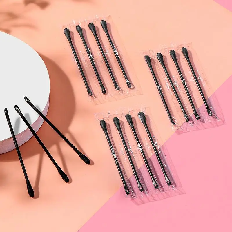 Extracteur de points noirs et de boutons, pelle pour le nez, nettoyage jetable de l'acné, outil de coton-tige, bâton de grattage pour l'élimination des points noirs