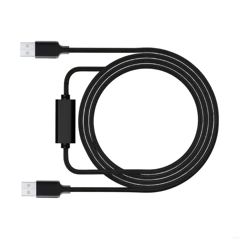 Live Streaming Transfer Cable USB-A to USB-A 2M for Computer Recording, Sound Card Connection, and Desk Use Tasks