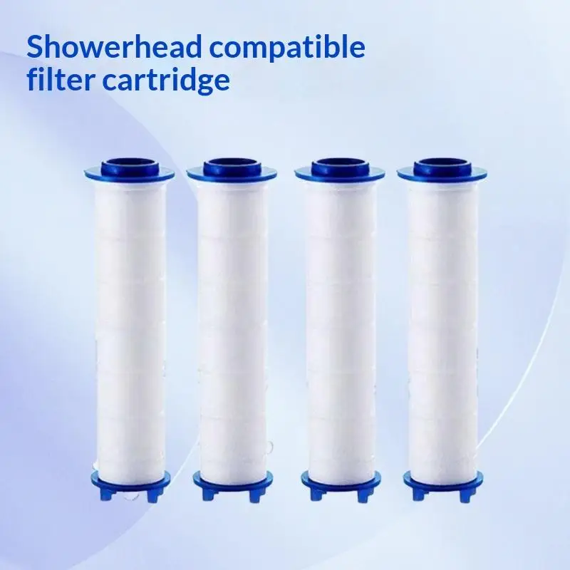 10Pcs PP Cotton Shower Head Replacement Filter Removes Limescale Impurities Perfect for Sensitive Skin Users