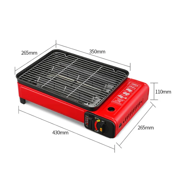 Mini camping equipment survival cookout portable butane gas stove