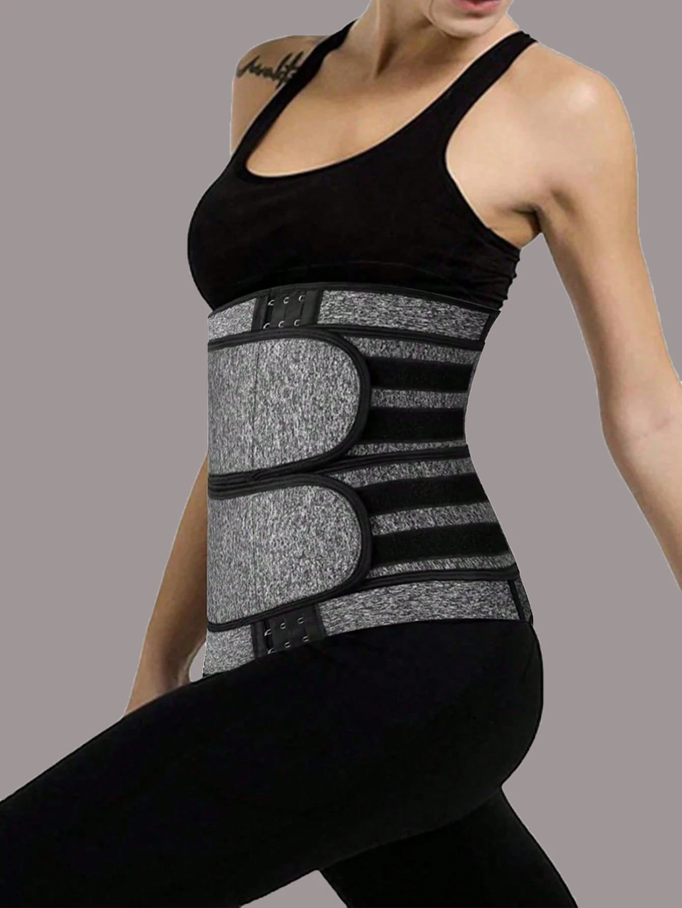 เข็มขัดรัดหน้าท้องสำหรับผู้หญิง, เข็มขัดกระชับสัดส่วน, เข็มขัดรัดหน้าท้องแบบสองชั้น, ชุดกระชับสัดส่วน, เข็มขัดรัดเอวสำหรับเล่นกีฬา