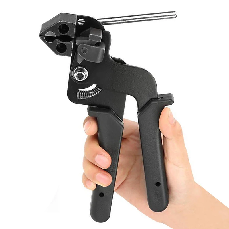 Stainless Steel Cable Tie Multi-Purpose Locking Cable Metal Tie Automatic Tension Cable Tie Plier Bundle Tool Fastening Tool