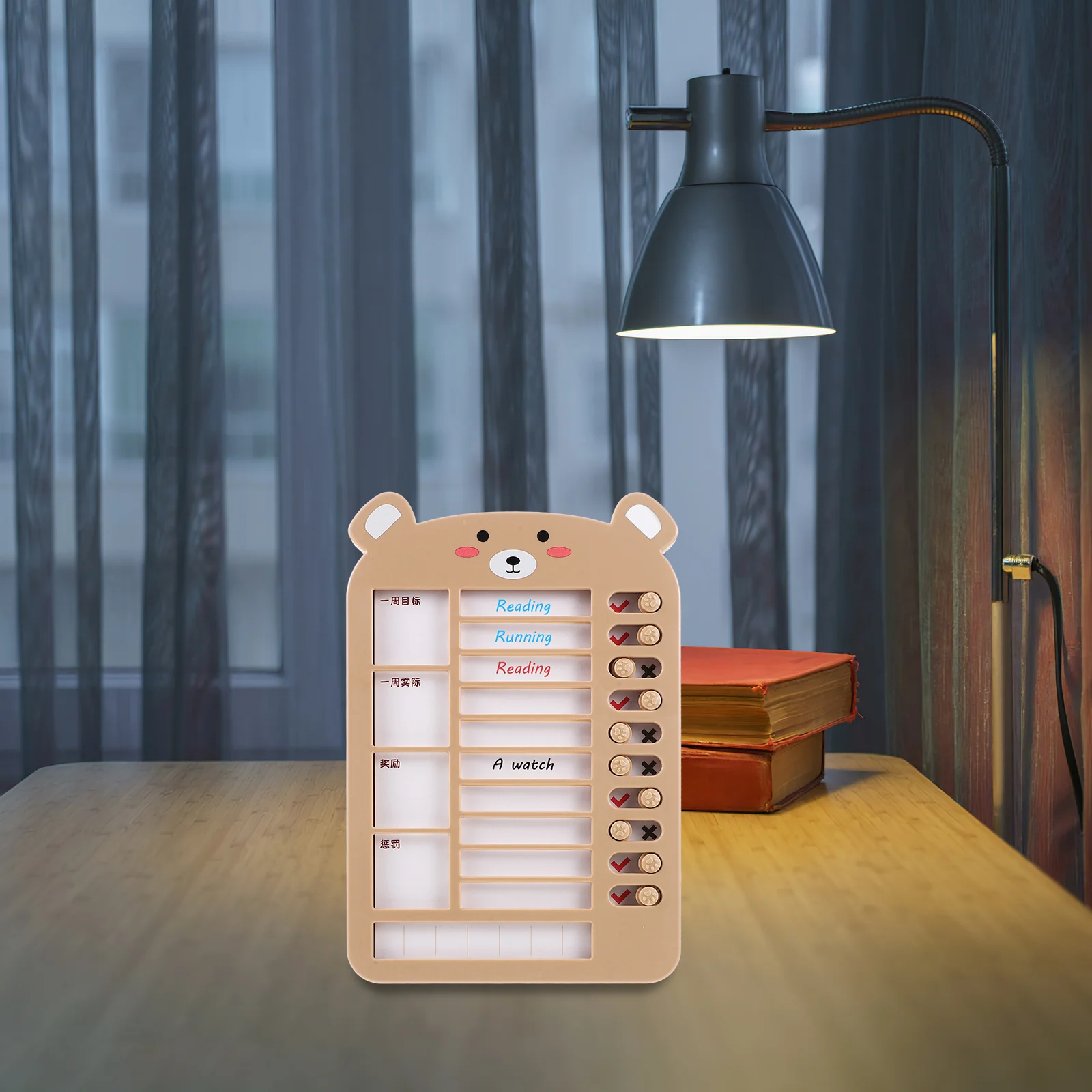 

1Set Kids Chore Chart DIY Reminder Planning Portable Household Chores Chart Behavior Tracking Classroom Schedule