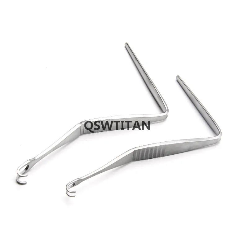 Double-headed Pull Hook Nose Shaping Angle Hooks 5mm/10mm Nasal Cavity Pull Hook Double Claw Pull Hooks
