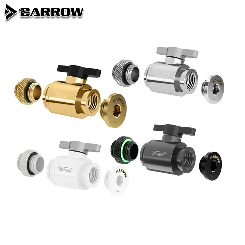 Barrow Water Valve Kit G1/4 Thread Double Female Cooler System