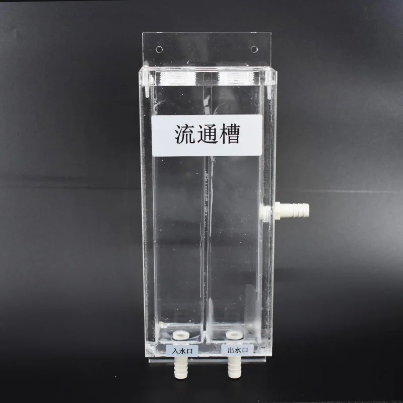 Acrylic Flow Cell Is Used For Installing Ph Residual Chlorine Dissolved Oxygen Conductivity Sensor And Electrode