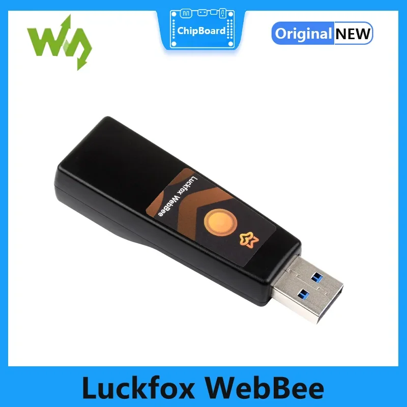 Waveshare Luckfox Pico WebBee RV1103 Linux Micro Board Integrates Ethernet Port Arm Cortex-A7/RISC-V MCU/PHY