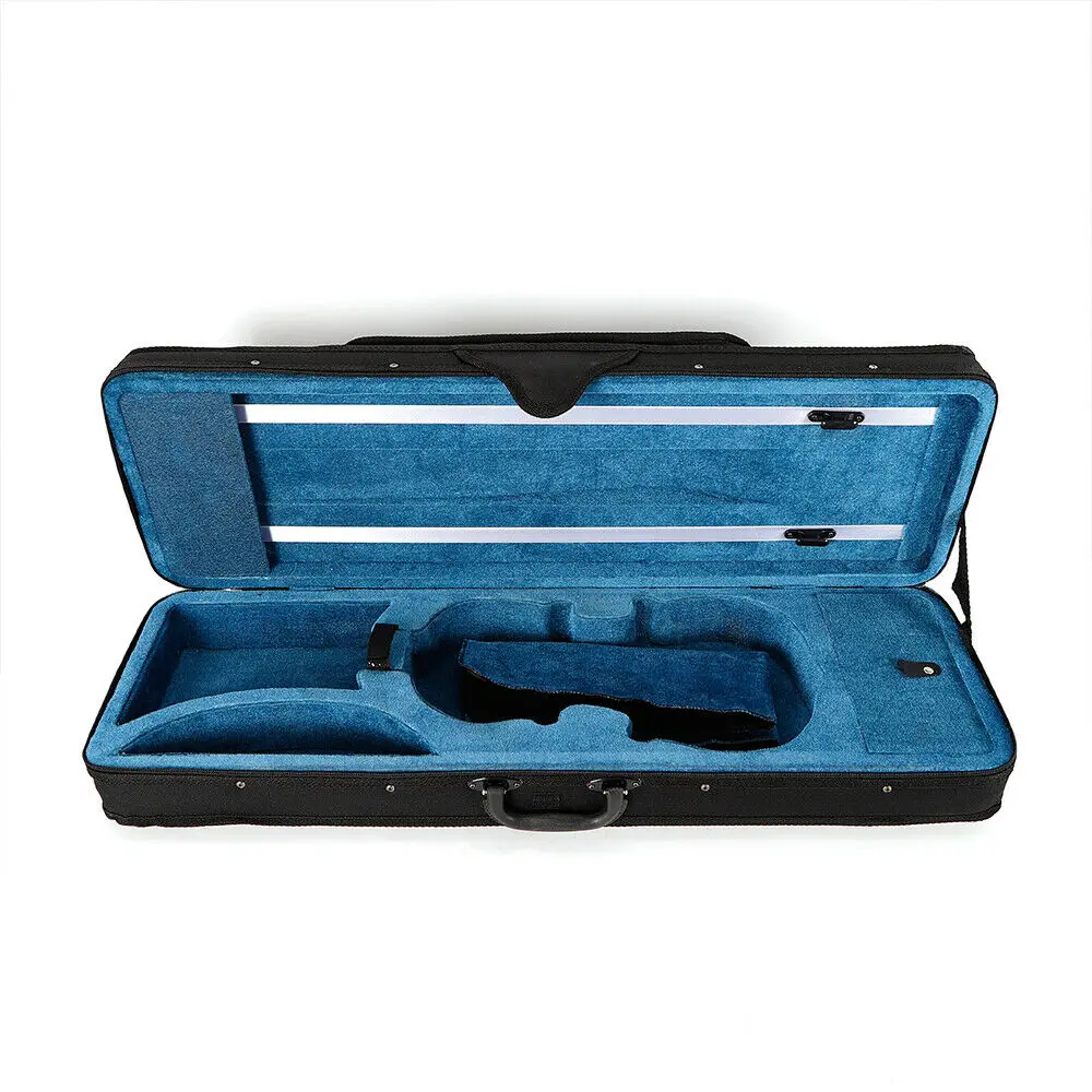 Violin Case Inner Soft Velvet With Shoulder Straps Suitable for 4/4 Violins