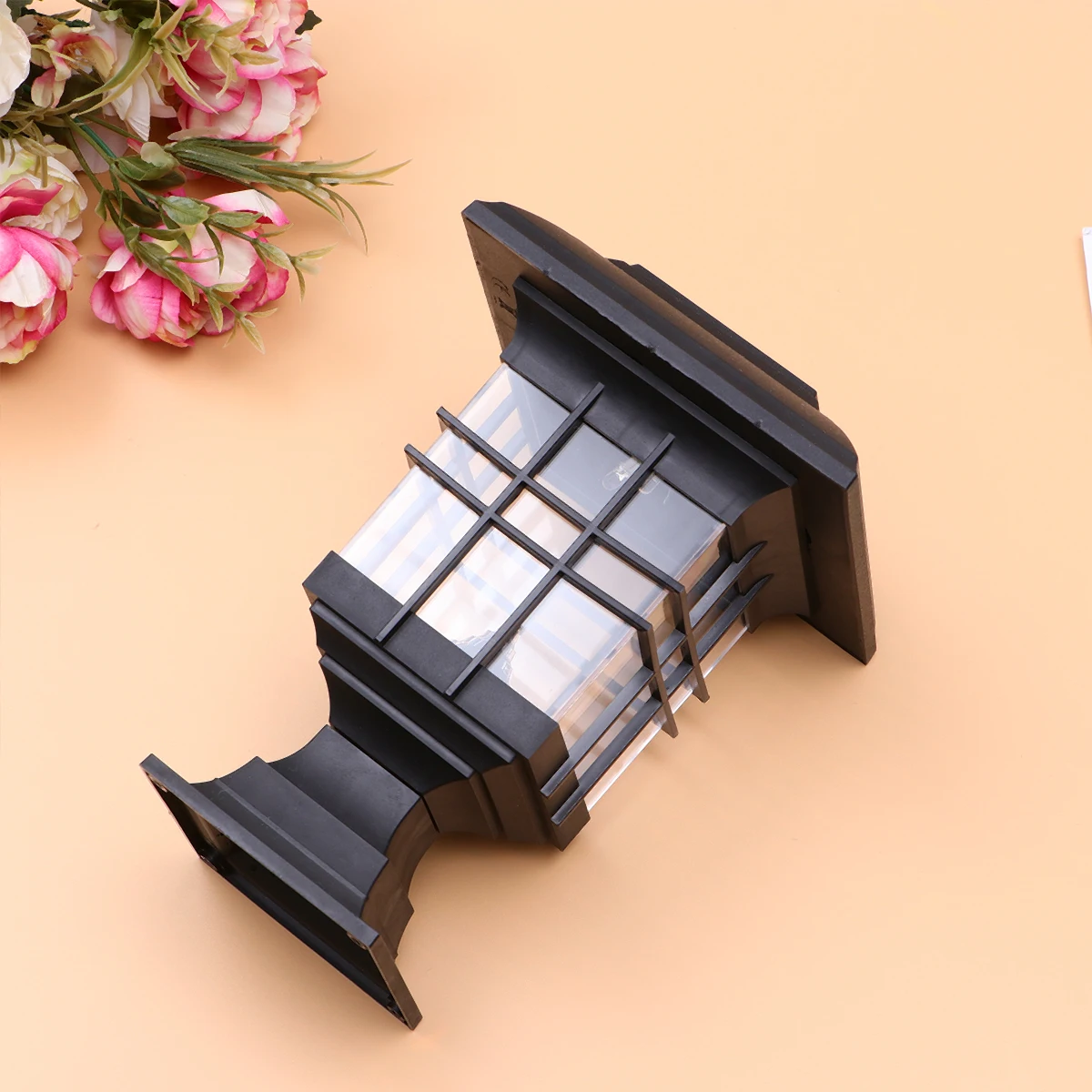 

Solar Lights 2 in 1 Stigma Ground Plug Lamp Outdoor Waterproof Black Garden Light for Outside Daylight Charging