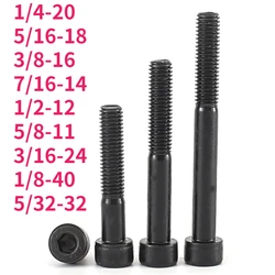 BSW 1/4 5/16 3/8 7/16 1/2 5/8 3/16 1/8 5/32 12.9 Grade Half Tooth Hex Hexagon Socket Cap Head Screw Partially Thread Allen Bolt
